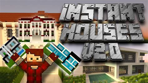 Instant Houses Addon V20 By Endxenoc Minecraft Pebe 119 Youtube