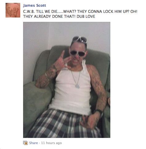 Gang Members Busted For Bragging About Being Gang Members On Facebook