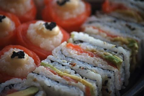 Sushi Platter Close Up Free Stock Photo Public Domain Pictures