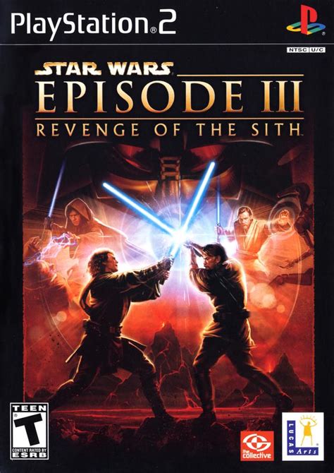 Star Wars Revenge Of The Sith Sony Playstation 2 Game