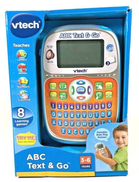 Vtech Abc Text And Go Phone Learning Educational Toy Interactive Toy Ebay