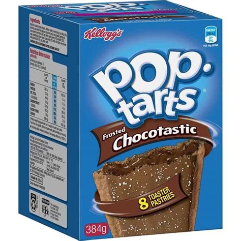 buy kellogg s pop tarts frosted chocotastic toaster pastries 384g online worldwide delivery