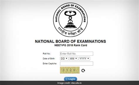 Neet Pg 2018 Rank Card Released On Official Website Download Now