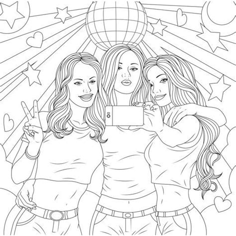 Free Printable Bffs Coloring Pages