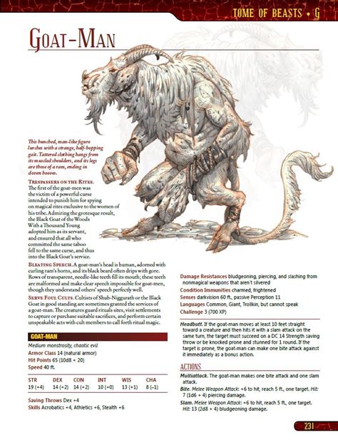 Tome Of Beasts For 5th Edition Kobold Press Store Dungeons And