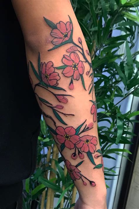 Top More Than 74 Cherry Blossom Tattoo For Men Best Ineteachers