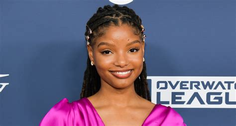 halle bailey addresses backlash after being cast as ariel in ‘the little mermaid halle bailey