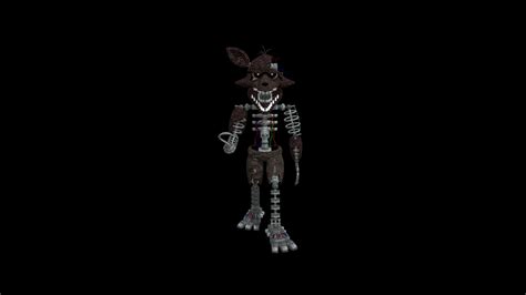 Ignited Foxy Walk Animation Updated 3d Model By Gejato C817037