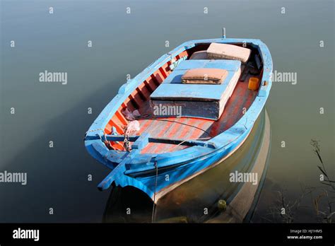 North Africa Tunisia Fishing Boat Rowing Boat Canoe Carthage