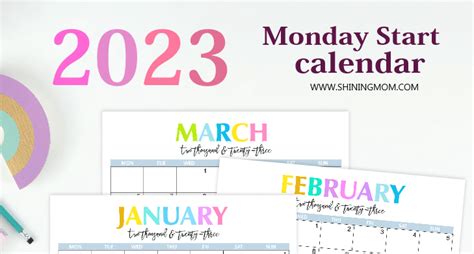 Free Printable 2023 Calendar With Daily Planner So Beautiful