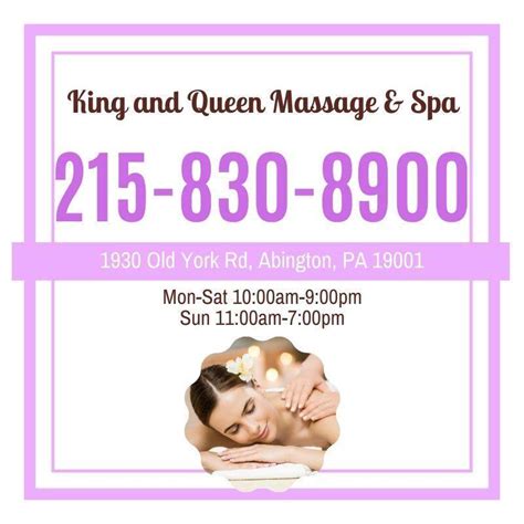 King And Queen Massage And Spa Abington Pa