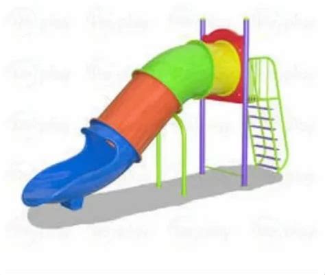 Red Fibreglass Frp Playground Tube Slide Age Group 1 12 At Rs 35000