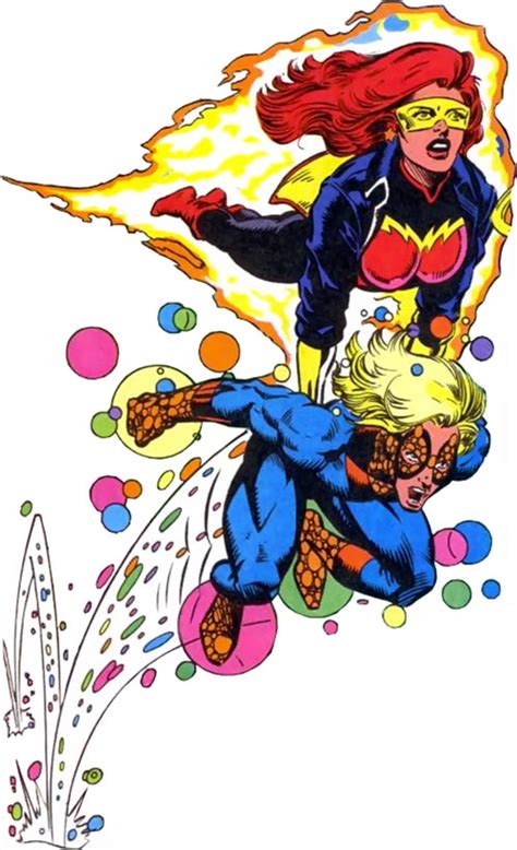 Firestar Marvel Comics New Warriors Avengers
