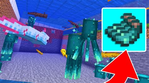 Axolotl And Glow Squid Farm In Minecraft 117 Youtube