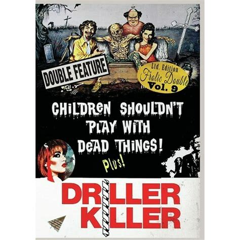 Children Shouldnt Play With Dead Thingsdriller Killer Dvd Walmart