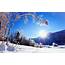 Wallpaper Winter Snow Mountains And Trees White Scenery Dazzling 