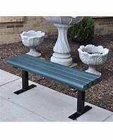 Recycled Park Benches Images