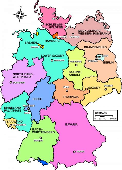 Zemljevid Nemčija 1000 X 1397 Piksel 29614 Kb Creative