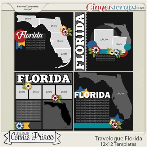 Gingerscraps Bundled Goodies Travelogue Florida Bundle Pack