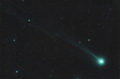 Comet Lovejoy And The Little Dumbbell Nebula Take Two Mikes