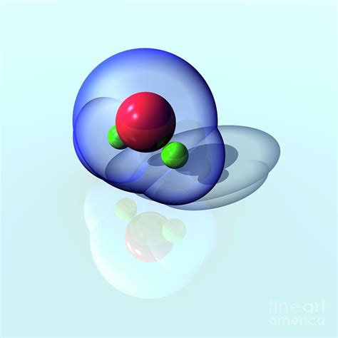Water Molecule Photograph By Russell Kightleyscience Photo Library