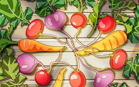 50 Cartoon Food Wallpaper On Wallpapersafari
