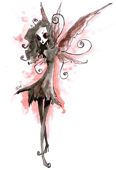 Dark Fairy By Lithium Tears On Deviantart Fairy Tattoo Designs Fairy