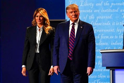 El Presidente Donald Trump Y La Primera Dama Melania Dan Positivo A