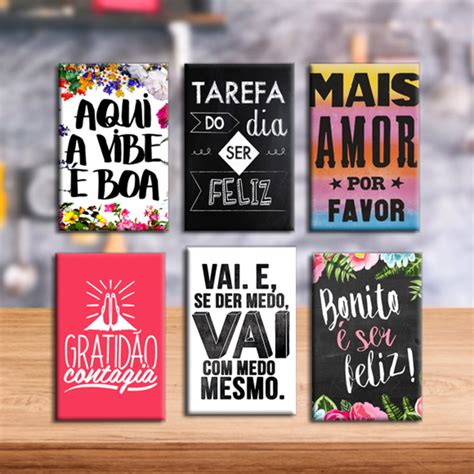 Kit Presente Para Casa Nova Decor Magnético Frases Lousa Imã No Elo7