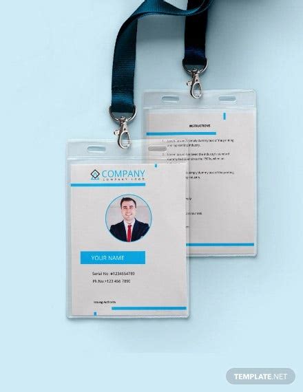 professional id card designs  psd eps ai ms word