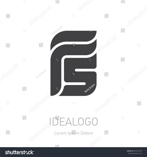 F5 Logotype F And S Initial Logo Vector Design Element Or Icon
