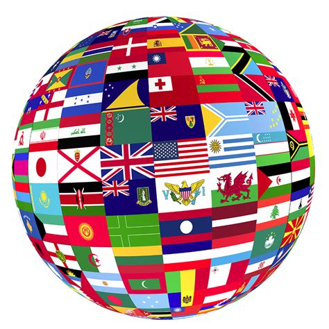 Globe World Map Flags Of The World Clip Art Png X Px Globe