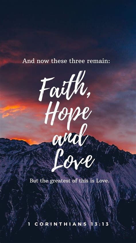 I corinthians 13 1 though i speak with the tongues of men and of angels, and have not charity, i am become as sounding brass, or a tinkling cymbal. 1 corinthians 13:13 | Life quotes, S word, Words