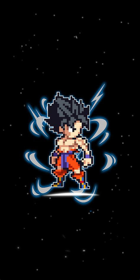 Goku Anime Dragon Ball Z Pixel Pixel Art Sayaying Son Goku Hd