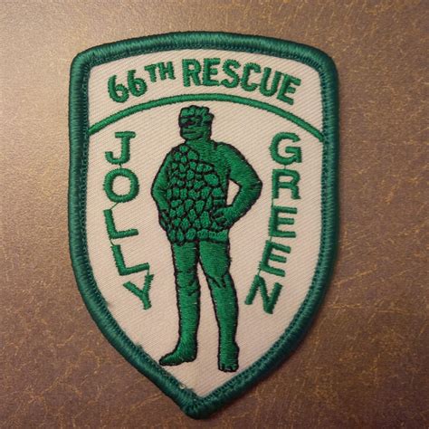 The Usaf Rescue Collection Usaf 66th Rescue Jolly Green Patch