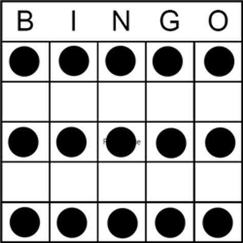 Bingo Game Pattern Layer Cake