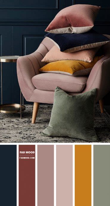 Navy Blue And Mauve Colour Scheme Colourpalette 108 1 Fab Mood