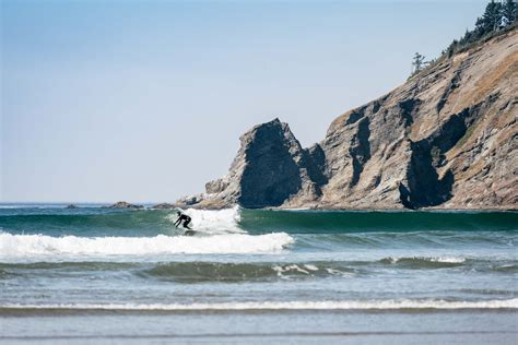 Short Sand Beach On The Oregon Coast—hike Surf Chill