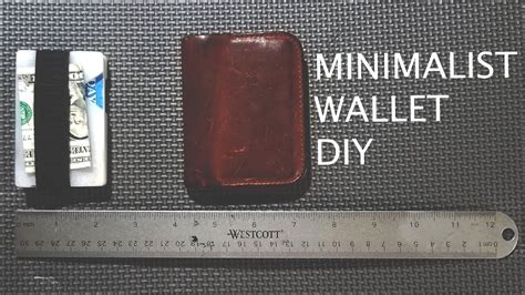 Diy Minimalist Wallet The Ridge Youtube