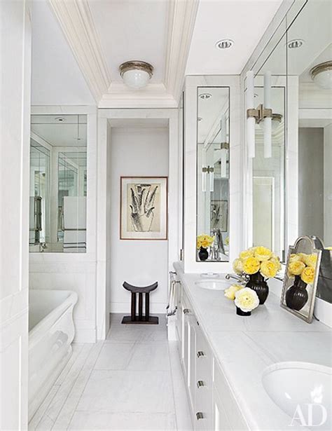 One particular modern bathroom design component that may be an excellent complement to a tiny space is a raised or pedestal sink, typically in angular, rounded, and gently curving stainless steel or porcelain. 10 Astonishing Ideas to 'Spa Up' Your Luxury White Bathroom