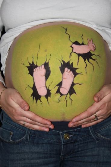 Fun Pregnant Belly Painting Ideas For Halloween Babyprepping Belly