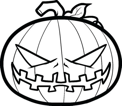 Pumpkin Coloring Pages To Print At Free Printable