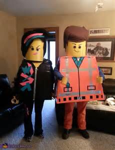 Lego Movie Emmet And Wyldstyle Costumes