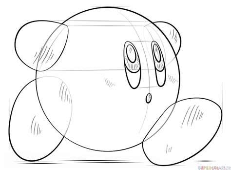 Cómo Dibujar A Kirby Tutorial De Dibujo Paso A Paso