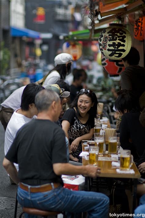 japanese people drinking — tokyo times