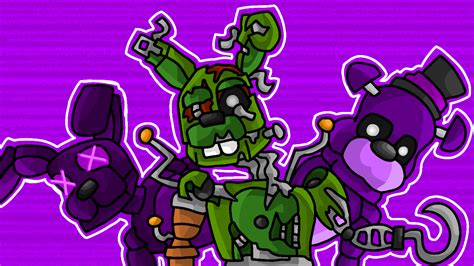 The Trio Of Madness Afton And The Shadows Fivenightsatfreddys