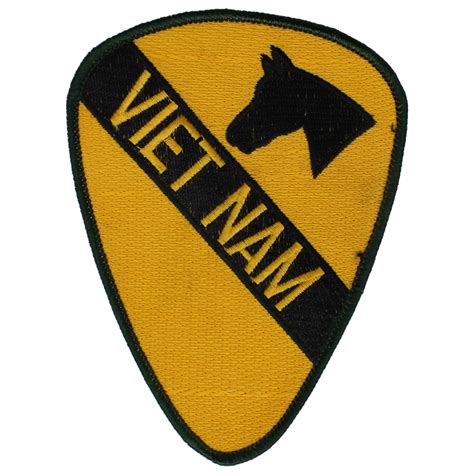 Us Army 1st Cavalry Division Vietnam Patch Us Army New Wide