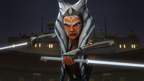 The Evolution Of Ahsoka Tanos Lightsabers From White Lightsabers In