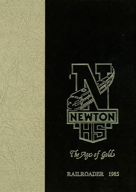 1985 Yearbook From Newton High School From Newton Kansas For Sale