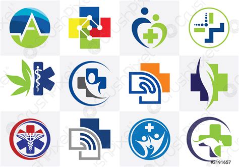 Gezondheid Medisch Logo Template Vector Illustratie Ontwerp Medisch
